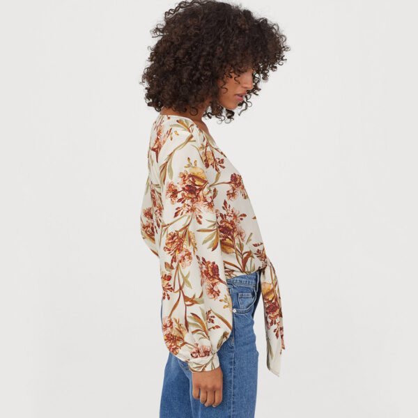 Patterned Blouse - Image 2