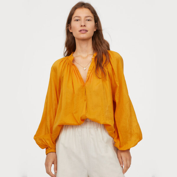 Wide-cut Blouse - Image 2